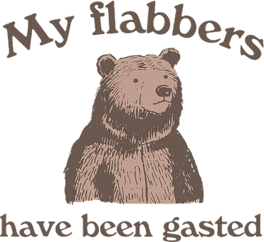 My Flabbers Have Been Gasted Santa Hat