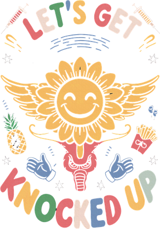 Ivf Transfer Day Infertility LetS Get That Knocked Up Baby Bodysuit