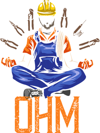 Ohm Meditating Funny Electrician Kids Sweatshirt
