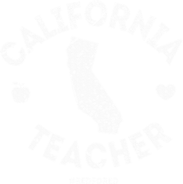 Red For Ed Teacher California Ca Education Gift 11oz C Handle Ceramic Mug