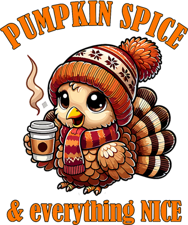 Pumpkin Spice And Everything Nice Thanksgiving Women's T-Shirt
