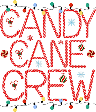 Candy Cane Crew Funny Christmas Candy Cane Lover Xmas Pajama Coffee Mug