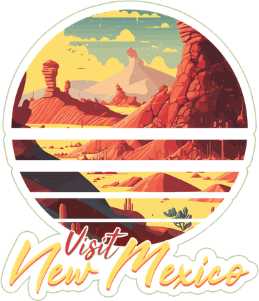 Retro Vintage Visit New Mexico Backpack