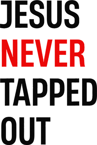 Wrestling Jesus Never Tapped Out Christian Wrestle Tumbler