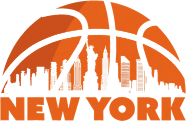 New York City Skyline Basketball Women's Sweatshirt