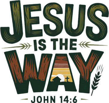 Jesus Is The Way John 146 Christian Rustic Women's Hoodie