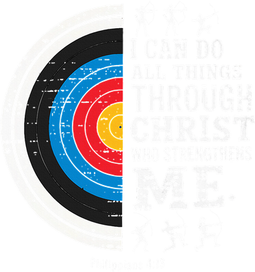 Christian Archery I Can Do All Things Religious Faith Women's Tank Top