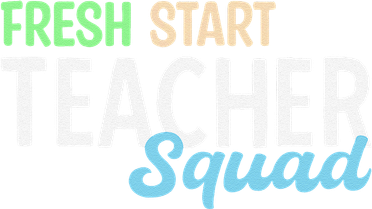 Fresh Start Teacher Squad For Educators Coffee Mug