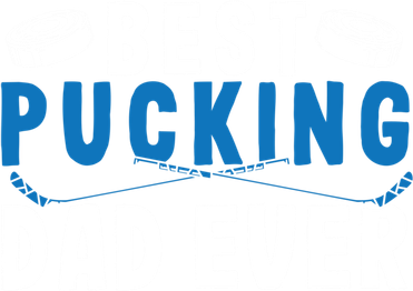Ice Hockey Dad Best Pucking Dad Gift Toddler T-Shirt