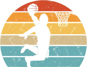 Bigfoot Dunking A Basketball Sasquatch Design Long Sleeve Shirt