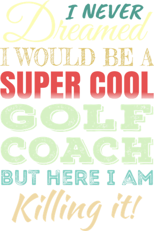 Golf Coach Funny Gift Appreciation Cool Gift Women's Tank Top