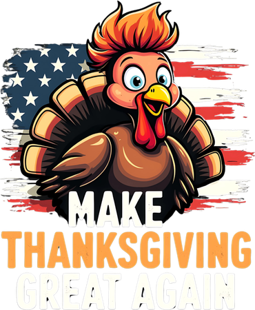 Turkey Trump Funny Make Thanksgiving Great Meaningful Gift Toddler T-Shirt