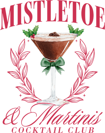 Mistletoe And Martinis Cute Christmas Espresso Martini Meaningful Gift Button