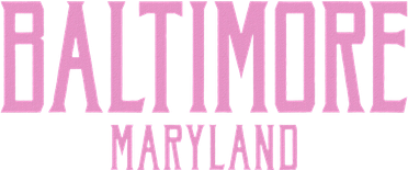 Baltimore Maryland Text Print Hat