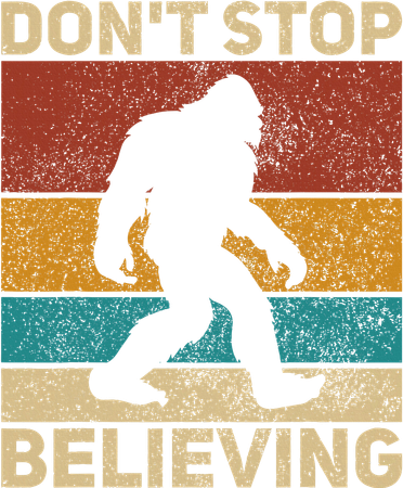 DonT Stop Believing Sasquatch Costume Big Foot Bigfoot Tumbler