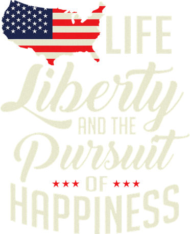 America Life Liberty And The Pursuit Of Happiness Women's Hoodie