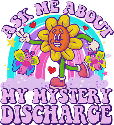 Ask Me About Mystery Discharge Ornament
