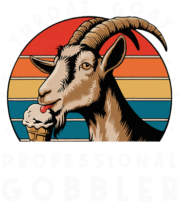 Funny Throat Goat Professional Gobbler Women's Sweatshirt