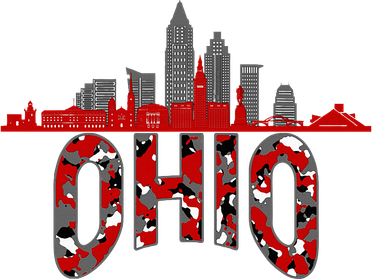 Ohioan State Of Ohio Camo Graphic Designs Mousepad