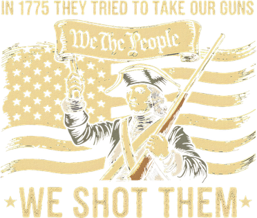 In 1775 They Tried To Take Our Guns We Shot Them Women's Dry Zone Grid Polo