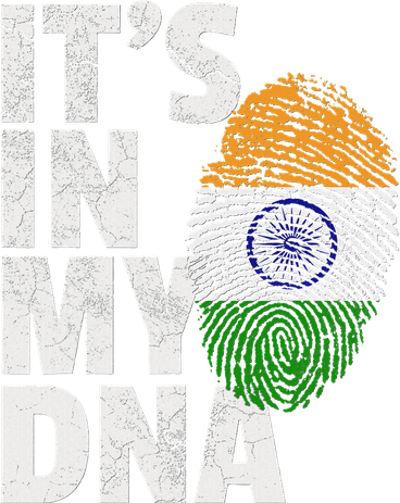 ItS In My Dna India Flag Indian Women Novelty Gift Backpack