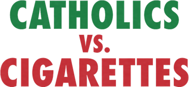Retro Vintage Catholics Vs Cigarettes Funny Saying Kids T-Shirt