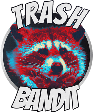 Raccoon Trash Bandit Funny Raccoon Trash Panda Toddler T-Shirt