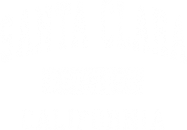 Santa Clara California Ca Vintage Established Sports Button