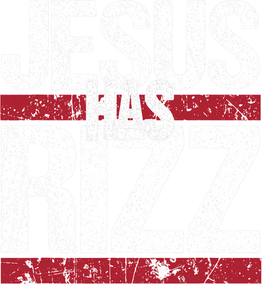 Jesus Has Rizz Simple Christian Faith Believer God Quote Women's T-Shirt