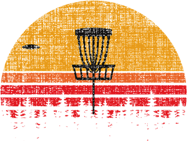 Vintage Retro Frolf Frisbee Disc Golf Mousepad