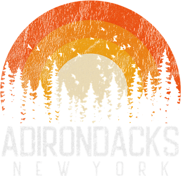 Adirondacks New York Ny Retro Vintage 70s 80s 90s Gift Button