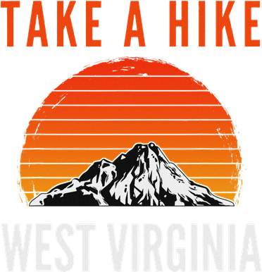 Take A Hike West Virginia Sunset Mountain Hiking Hiker Women's Hoodie