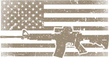 Distressed American Flag Ar15 Gift For Gun Lovers Ar15 Gift Kids Long Sleeve Shirt