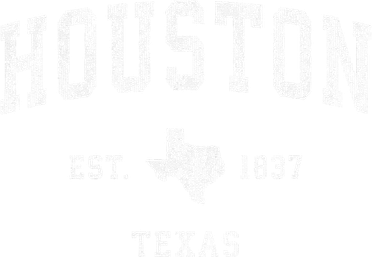 Houston Texas Tx Vintage Athletic Sports Button