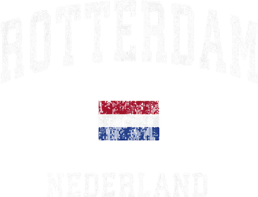 Rotterdam Netherlands Vintage Athletic Sports Coaster