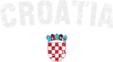Croatia Flag Vintage Women Croatia Kids Hoodie