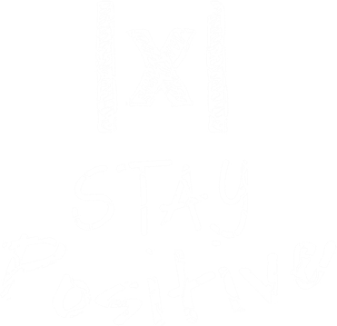 Stay Positive Absolute Value Funny Math Teacher Calculus Gift Ceramic Ornament