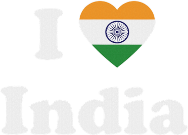 I Heart India Indian I Love India Women's Sweatshirt