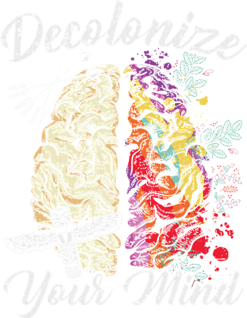 Decolonize Your Mind Indigenous People Native American Button