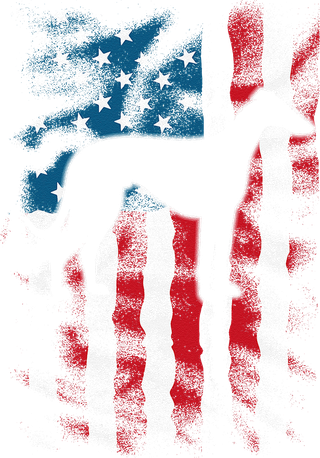 American Flag Usa Patriot Italian Greyhound Dad Mom Dog Backpack