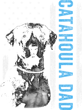 Catahoula Dad Vintage American Flag Dog Dad Toddler Hoodie