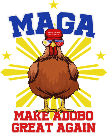 Funny Chicken Adobo Proud Pinoy Filipino Hat