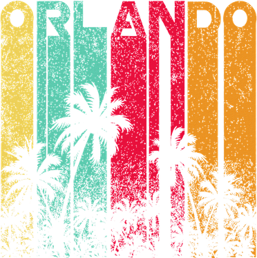 Vintage Orlando Florida Vacation Souvenir Women's Dry Zone Grid Polo