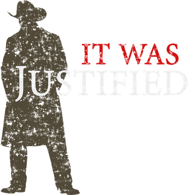 It Was Justified Kids Sweatshirt
