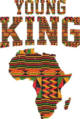African King Art Kente Cloth African Print Transport Backpack