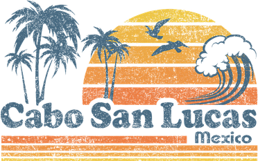 Cabo San Lucas Mexico Beach Summer Vacation Vintage Retro Baby Bodysuit