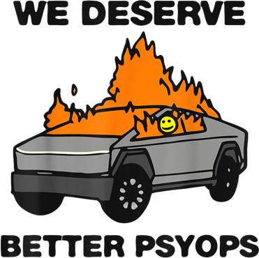 We Better Deserve Better Psyops Funny Doggie Tank