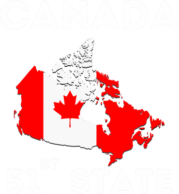 O Canada 51st State Funny Trump Canada Meme Women's Tank Top