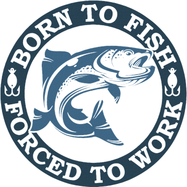 Born To Fish But Forced To Work Fishing Tote Bag
