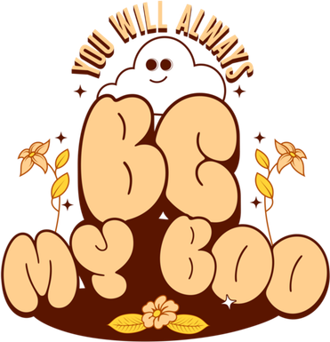 You Will Always Be My Boo Funny Boo Ghost Halloween Couple Gift Button